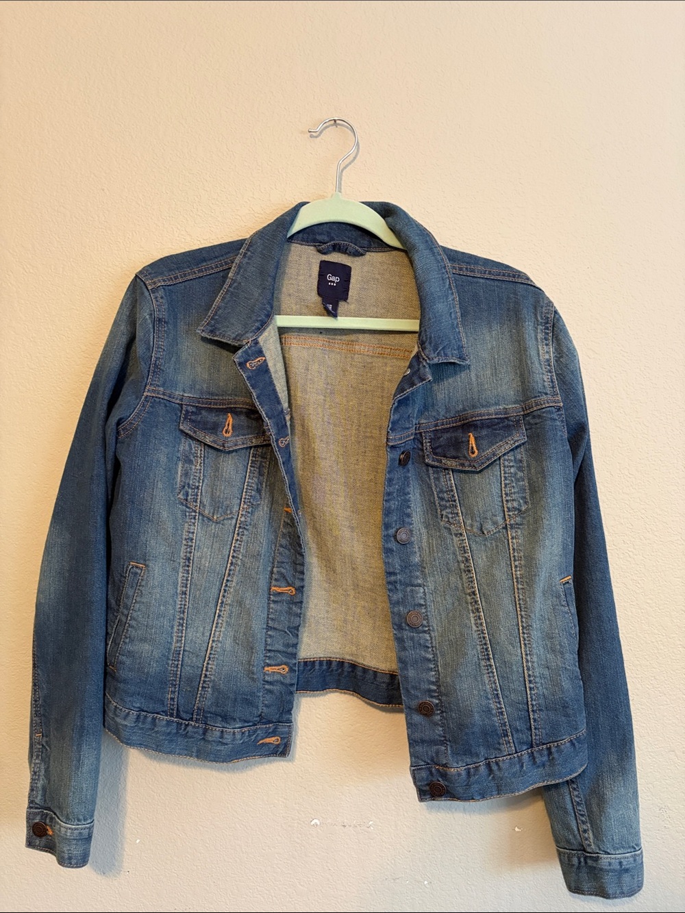 GAP Women's Medium Blue Denim Jacket